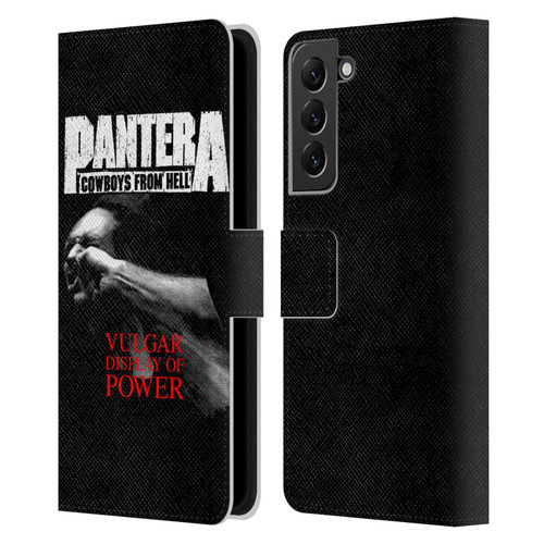 Pantera Art Vulgar Leather Book Wallet Case Cover For Samsung Galaxy S22+ 5G