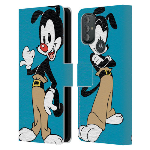 Animaniacs Graphics Yakko Leather Book Wallet Case Cover For Motorola Moto G10 / Moto G20 / Moto G30