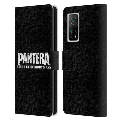 Pantera Art Kicks Leather Book Wallet Case Cover For Xiaomi Mi 10T 5G