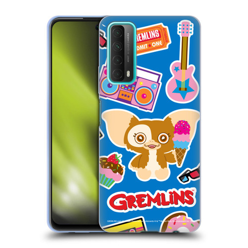 Gremlins Graphics Sticker Print Soft Gel Case for Huawei P Smart (2021)