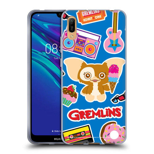 Gremlins Graphics Sticker Print Soft Gel Case for Huawei Y6 Pro (2019)