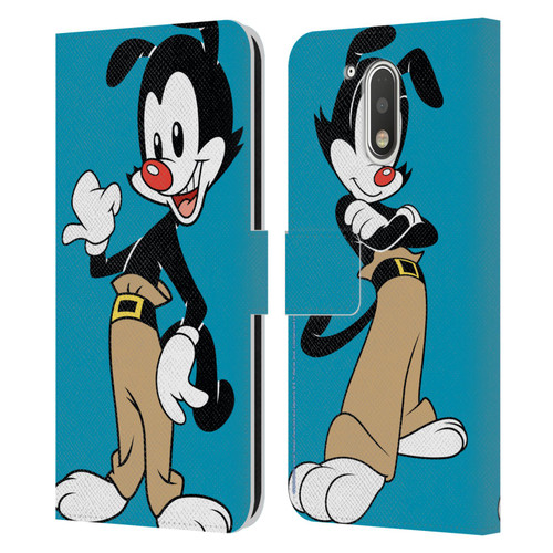Animaniacs Graphics Yakko Leather Book Wallet Case Cover For Motorola Moto G41