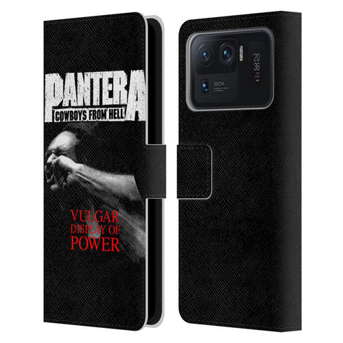 Pantera Art Vulgar Leather Book Wallet Case Cover For Xiaomi Mi 11 Ultra