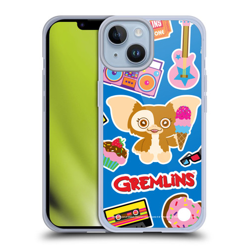 Gremlins Graphics Sticker Print Soft Gel Case for Apple iPhone 14