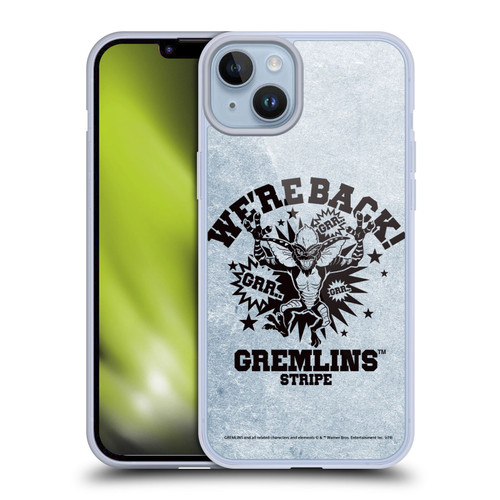 Gremlins Graphics Distressed Look Soft Gel Case for Apple iPhone 14 Plus & MagSafe