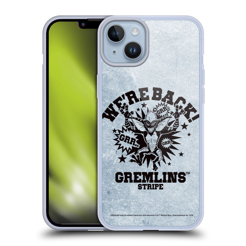 Gremlins Graphics Distressed Look Soft Gel Case for Apple iPhone 14 Plus