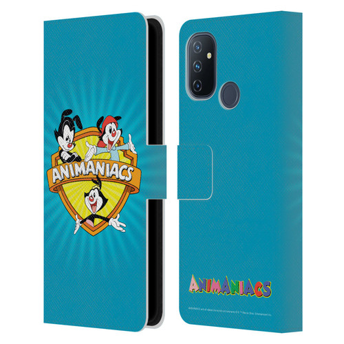 Animaniacs Graphics Logo Leather Book Wallet Case Cover For OnePlus Nord N100