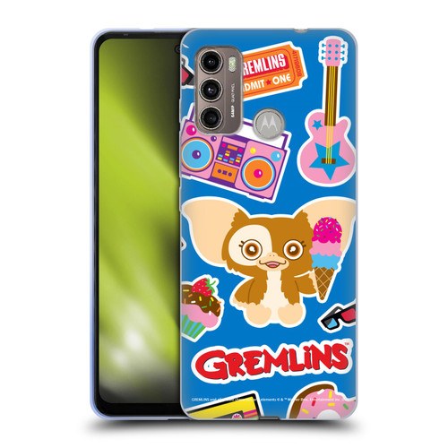 Gremlins Graphics Sticker Print Soft Gel Case for Motorola Moto G60 / Moto G40 Fusion