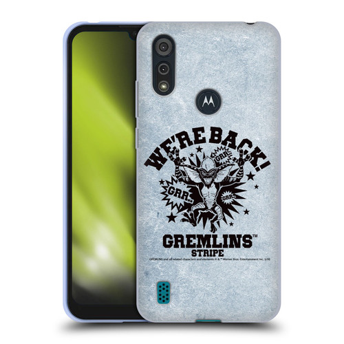 Gremlins Graphics Distressed Look Soft Gel Case for Motorola Moto E6s (2020)