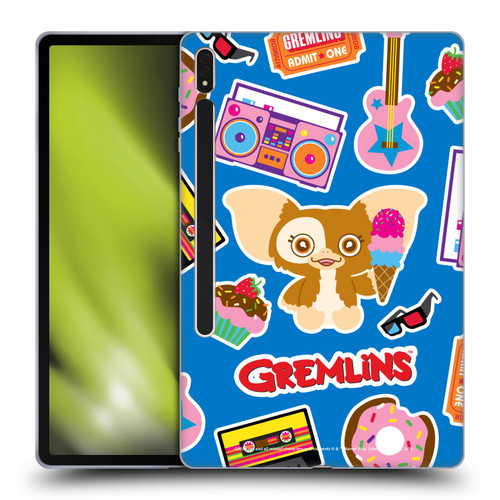 Gremlins Graphics Sticker Print Soft Gel Case for Samsung Galaxy Tab S8 Plus