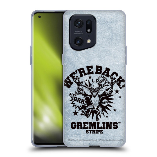 Gremlins Graphics Distressed Look Soft Gel Case for OPPO Find X5 Pro