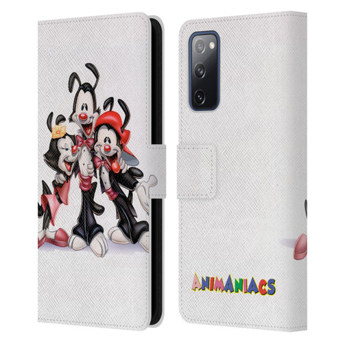 Animaniacs Graphics Formal Leather Book Wallet Case Cover For Samsung Galaxy S20 FE / 5G