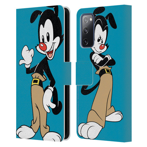 Animaniacs Graphics Yakko Leather Book Wallet Case Cover For Samsung Galaxy S20 FE / 5G