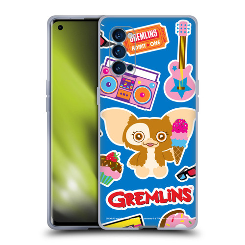 Gremlins Graphics Sticker Print Soft Gel Case for OPPO Reno 4 Pro 5G