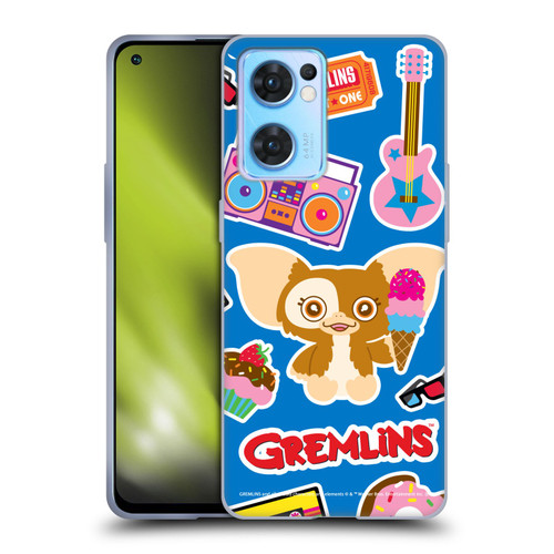 Gremlins Graphics Sticker Print Soft Gel Case for OPPO Reno7 5G / Find X5 Lite