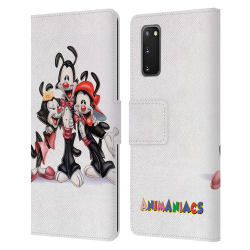 Animaniacs Graphics Formal Leather Book Wallet Case Cover For Samsung Galaxy S20 / S20 5G