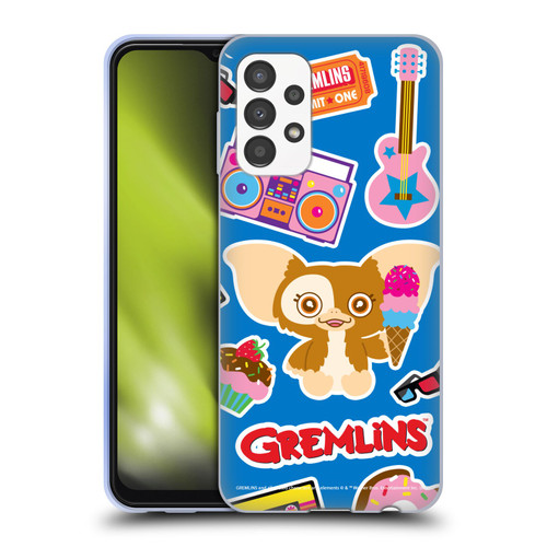 Gremlins Graphics Sticker Print Soft Gel Case for Samsung Galaxy A13 (2022)