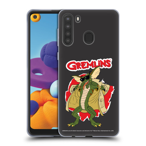 Gremlins Graphics Flasher Soft Gel Case for Samsung Galaxy A21 (2020)