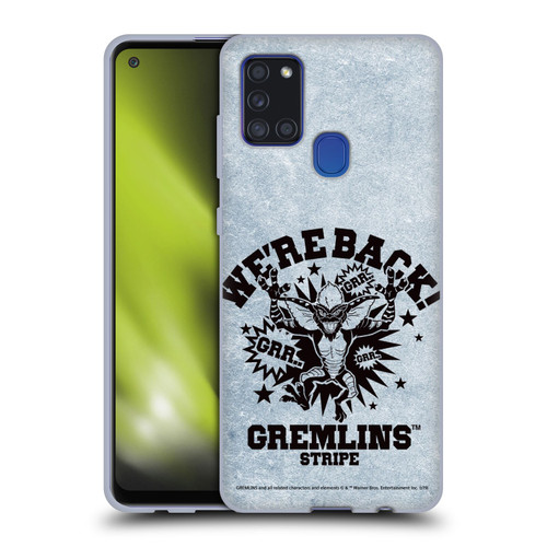 Gremlins Graphics Distressed Look Soft Gel Case for Samsung Galaxy A21s (2020)