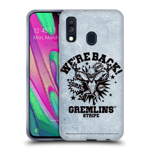 Gremlins Graphics Distressed Look Soft Gel Case for Samsung Galaxy A40 (2019)
