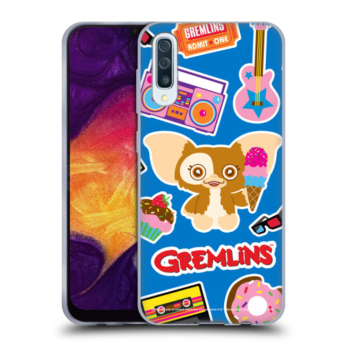 Gremlins Graphics Sticker Print Soft Gel Case for Samsung Galaxy A50/A30s (2019)