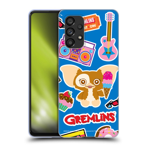 Gremlins Graphics Sticker Print Soft Gel Case for Samsung Galaxy A53 5G (2022)