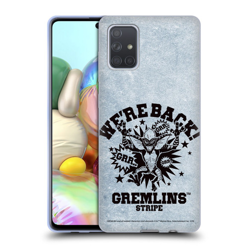 Gremlins Graphics Distressed Look Soft Gel Case for Samsung Galaxy A71 (2019)