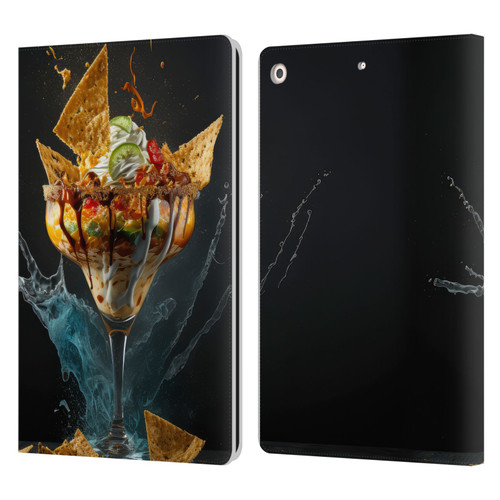 Spacescapes Cocktails Nacho Martini Leather Book Wallet Case Cover For Apple iPad 10.2 2019/2020/2021