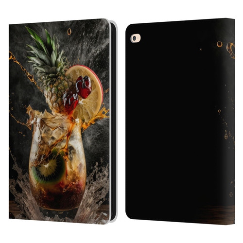 Spacescapes Cocktails Exploding Mai Tai Leather Book Wallet Case Cover For Apple iPad Air 2 (2014)