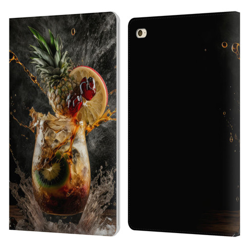 Spacescapes Cocktails Exploding Mai Tai Leather Book Wallet Case Cover For Apple iPad mini 4