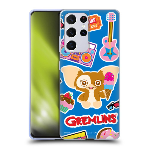 Gremlins Graphics Sticker Print Soft Gel Case for Samsung Galaxy S21 Ultra 5G