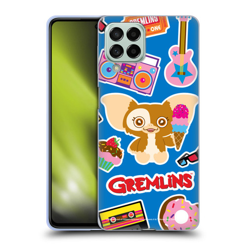 Gremlins Graphics Sticker Print Soft Gel Case for Samsung Galaxy M53 (2022)