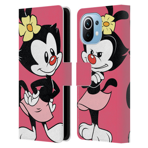 Animaniacs Graphics Dot Leather Book Wallet Case Cover For Xiaomi Mi 11