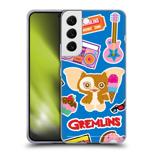 Gremlins Graphics Sticker Print Soft Gel Case for Samsung Galaxy S22 5G