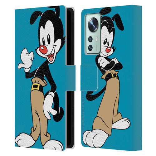 Animaniacs Graphics Yakko Leather Book Wallet Case Cover For Xiaomi 12