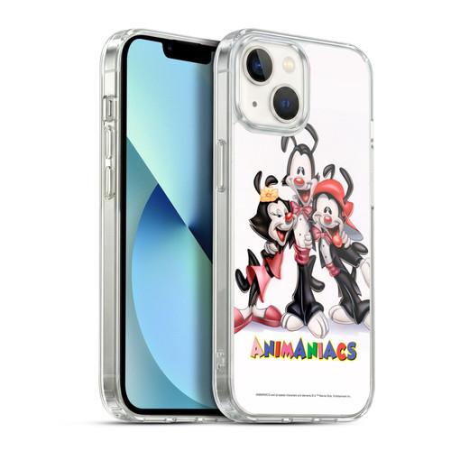 Animaniacs Graphics Formal Soft Gel Case for Apple iPhone 13