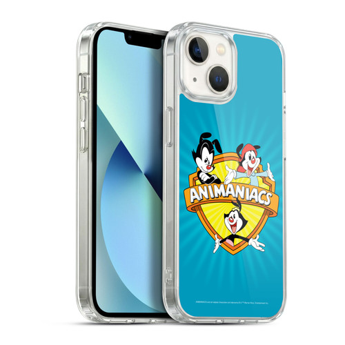 Animaniacs Graphics Logo Soft Gel Case for Apple iPhone 13