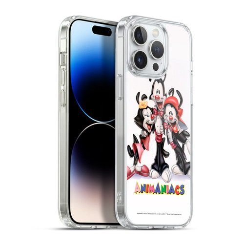 Animaniacs Graphics Formal Soft Gel Case for Apple iPhone 13 Pro Max & MagSafe