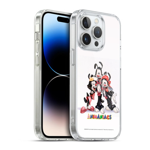 Animaniacs Graphics Formal Soft Gel Case for Apple iPhone 13 Pro & MagSafe