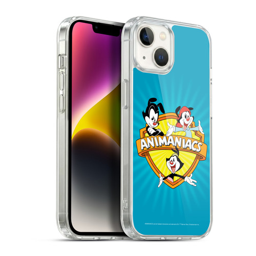 Animaniacs Graphics Logo Soft Gel Case for Apple iPhone 14 Plus & MagSafe
