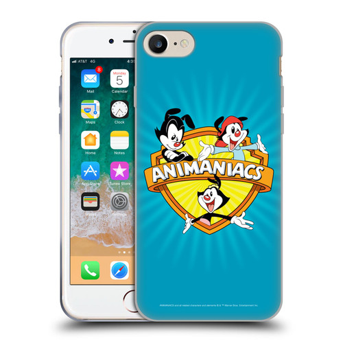 Animaniacs Graphics Logo Soft Gel Case for Apple iPhone 7 / 8 / SE 2020 & 2022