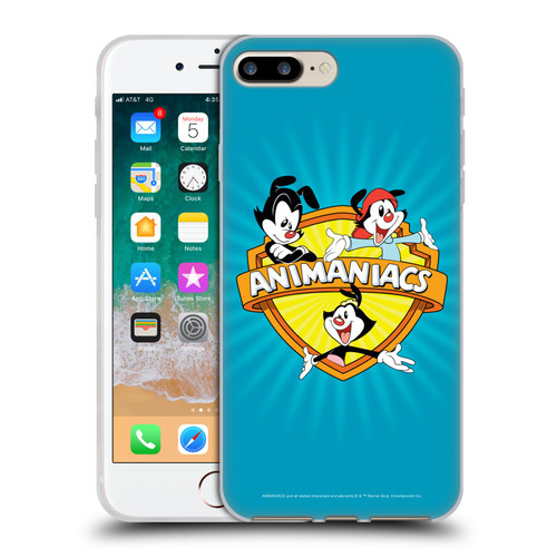 Animaniacs Graphics Logo Soft Gel Case for Apple iPhone 7 Plus / iPhone 8 Plus