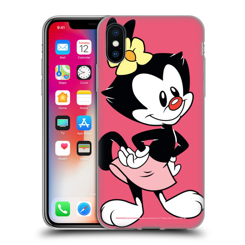 Animaniacs Graphics Dot Soft Gel Case for Apple iPhone X / iPhone XS