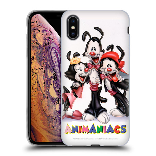 Animaniacs Graphics Formal Soft Gel Case for Apple iPhone XS Max