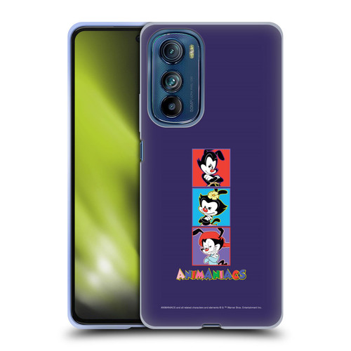 Animaniacs Graphics Tiles Soft Gel Case for Motorola Edge 30