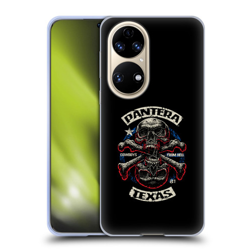 Pantera Art Double Cross Soft Gel Case for Huawei P50