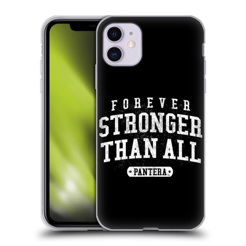 Pantera Art Stronger Than All Soft Gel Case for Apple iPhone 11