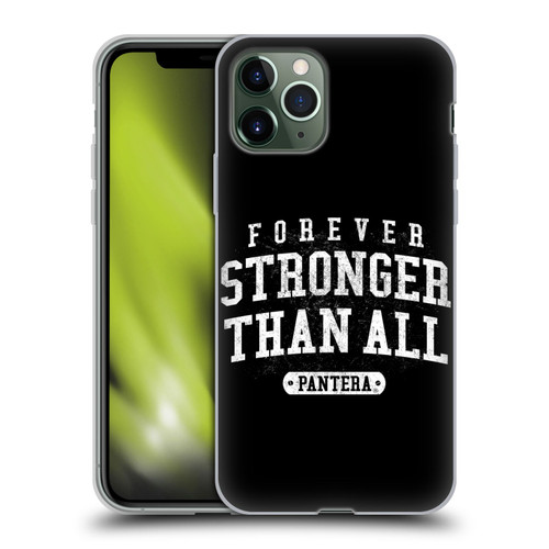 Pantera Art Stronger Than All Soft Gel Case for Apple iPhone 11 Pro