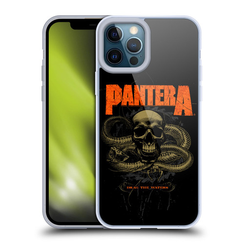 Pantera Art Drag The Waters Soft Gel Case for Apple iPhone 12 Pro Max & MagSafe