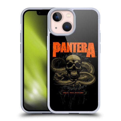 Pantera Art Drag The Waters Soft Gel Case for Apple iPhone 13 Mini